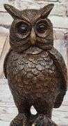 Owl Bird Bronze Sculpture