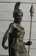 Roman Knight Warrior Bronze Statue