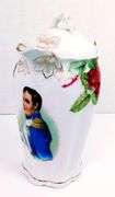 Antique French Napoleon Portrait Chocolate Pot