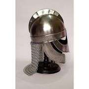 Full Metal Viking Wolf Medieval Helmet