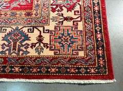 Magnificent Super Kazak Rug 7.9x9.9