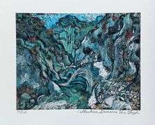 Estate Pencil Signed Vincent Van Gogh, The Ravine of the Peyroulets