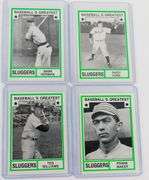9 Baseball Greatest Sluggers Cards