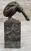 Nude Male Bronze Sculpture
