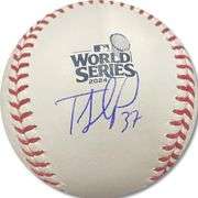 World Series Baseball Signed by Teoscar Hernández