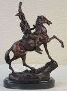 The Scalp Bronze Statue