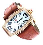 Michelle Retro Coquette watch with diamonds