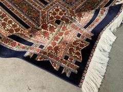 Fine Luxury Silk Rug 4.9x7.6