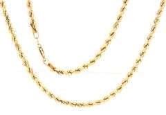 Useful 24" 14K YG Rope Necklace
