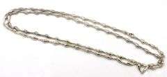 Tiffany & Co Elsa Peretti teardrop link necklace