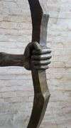 Archer Indian Warrior Bronze Sculpture