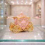 Jewelry Carriage Trinket with Rhinestones
