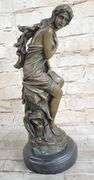 Nude Lady Bronze Statue