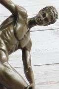 Discus Thrower Bronze Sculpture