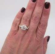 GIA Certified 4.02CTW Earth Mined Diamond Ring
