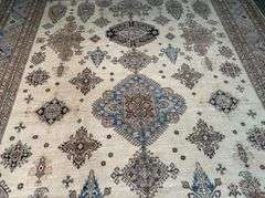 Fine Super Kazak Rug 10x13.5