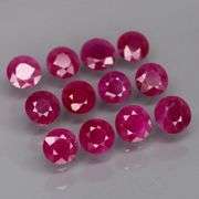 Deep violet red! 5.43 carats of REAL Burmese Rubies!