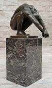 Nude Male Bronze Sculpture