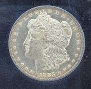 1883-O Morgan Silver Dollar, Plastic Case
