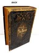 1855 Works of Ben Johnson Antique Leather Book