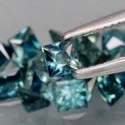 Amazing 2.88ct set of washed denim blue Sapphires!