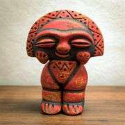 Taíno Moon Goddess Authentic Cultural Art