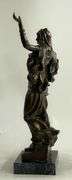 Arab Girl Dancing Bronze Sculpture