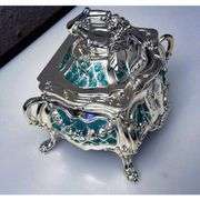 Metal Jewelry Trinket Box Keepsake
