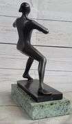 Ping Pong Sport Award Bronze Statue