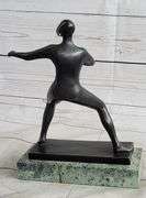 Ping Pong Sport Award Bronze Statue