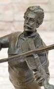 Johann Strauss playing the Violin Bronze Sculpture