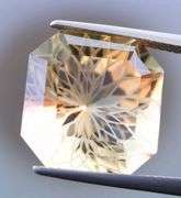 Intricately cut! 18.09ct REAL Imperial Topaz!