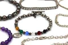 Group lot of 11 Vintage 925 sterling silver bracelets
