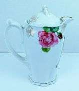 Antique French Napoleon Portrait Chocolate Pot