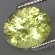 Rare! 1.60ct untreated SI1 grade canary yellow Malaya Garnet!