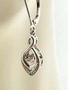 925 Sterling Silver Three pair Of Earrings Lot