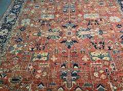 Exquisite  Fine Serapi Design  Rug 9.1x11.9