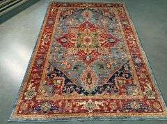 Exquisite Fine Super Kazak Rug 5.6x8