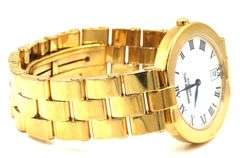 Raymond Weil gold tone Roman numeral watch