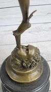 Roman Flying Mercury Bronze Figure