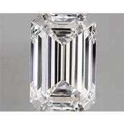 Very Fine Certified Emerald Cut Lab Diamond - 5.52 Carats