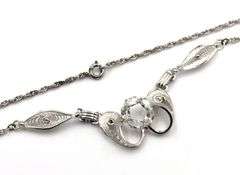 Group lot of 9 vintage 925 sterling silver necklaces