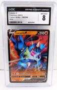 Pokémon 2021 Lucario V Holo Trade Card, 8 NM/Mint