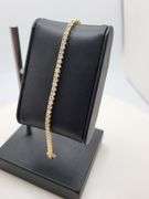 14k Gold Certified Lab Diamond Bracelet