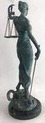 Blind Justice Bronze Sculpture