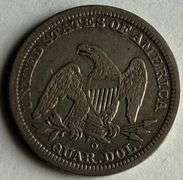Scarcer 1841 O Seated Quarter