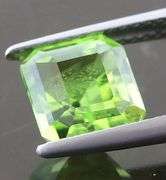 High end 3.11ct apple green untreated Peridot