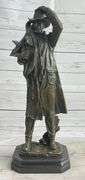 Western Cowboy Bronze Sculpture