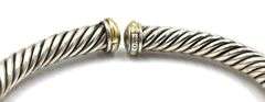 David Yurman 7mm 2-tone cuff bangle