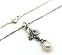 Group lot of Vintage 925 sterling silver necklaces